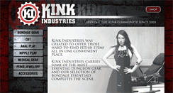 Desktop Screenshot of kinkindustries.com